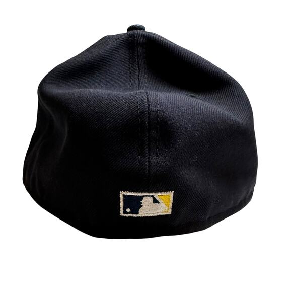 VTG New York Yankees New Era 1999 World Series Pride 59Fifty Hat Cap Black 7 3/8 - Picture 4 of 8